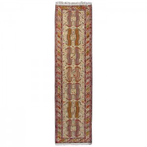 Soumak Kilim- 2.5'X9.5'/0.8X2.9 Mt.