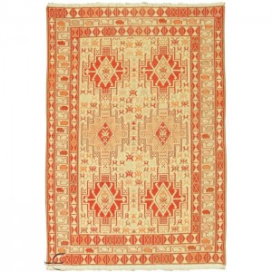 Silk Soumak Kilim- 3.3'X5'/1X1.5 Mt.