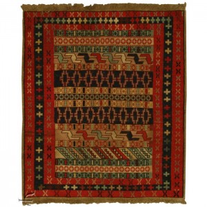 Rahrah Kilim- 2.6'X3.3'/0.8X1 Mt.