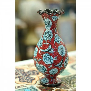 Iznik Design Ceramic Vase