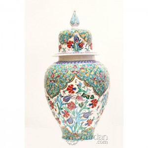 Iznik Design Ceramic Jar