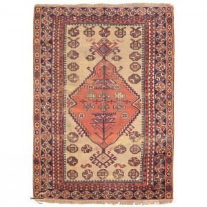 Burdur Carpet - 4.1'X5.7'/1.3X1.8 Mt.