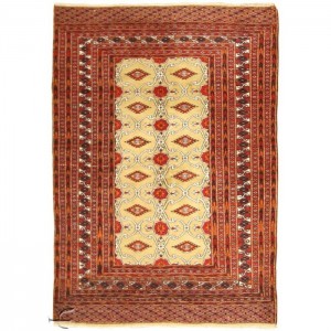 Bokhara Carpet - 4'X5.8'/1.2X1.8 Mt.