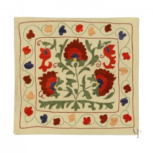 Silk Suzani Cushion Cover