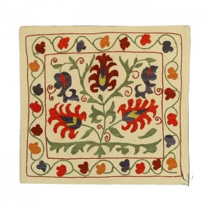 Silk Suzani Pillow Cover