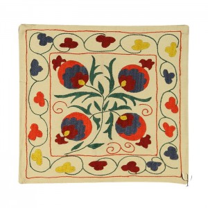 Silk Suzani Pillow Cover