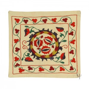 Silk Suzani Pillow Cover