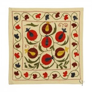 Silk Suzani Pillow Cover