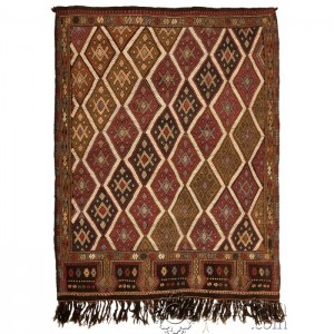 Turkish Kilim Cicim- 4.9'X6.1'/1.5X1.9 Mt.