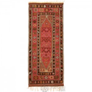 Turkish Kilim Yahyali- 4.6'X10.8'/1.4X3.3 Mt.