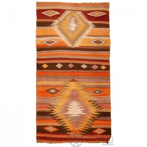 Turkish Kilim Mut- 4.7'X9.8'/1.4X3 Mt.