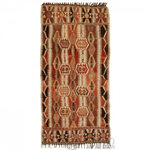 Turkish Kilim Mut- 4.4'X9'/1.4X2.8 Mt.