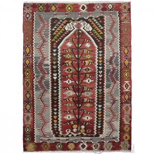 Turkish Kilim Eshme- 3.9'X5.2'/1.2X1.6 Mt.