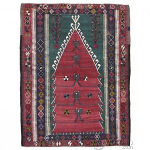 Turkish Kilim konya- 4.9'X6.4'/1.5X2 Mt.