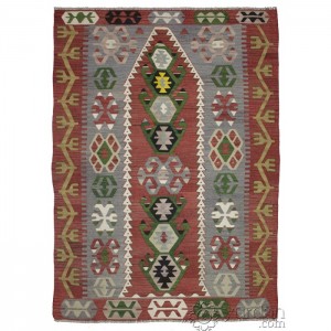 Turkish Kilim Eshme- 3.8'X5.2'/1.2X1.6 Mt.