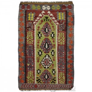 Turkish Kilim Eshme- 3.4'X5.2'/1X1.6 Mt.