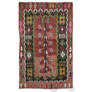 Turkish Kilim Eshme- 3.4'X5.6'/1X1.7 Mt.