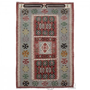 Turkish Kilim Eshme- 3.2'X4.7'/1X1.4 Mt.