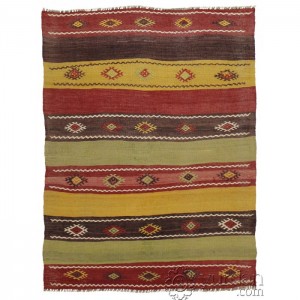 Turkish Kilim Sivas- 2.6'X3.4'/0.8X1 Mt.