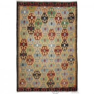 Turkish Kilim Afyon- 6.1'X9.2'/1.9X2.8 Mt.