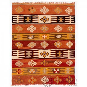 Turkish Kilim Mut- 3.1'X3.6'/1X1.1 Mt.