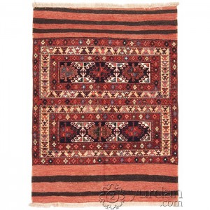 Turkish Kilim Malatya- 4'X5.2'/1.2X1.6 Mt.