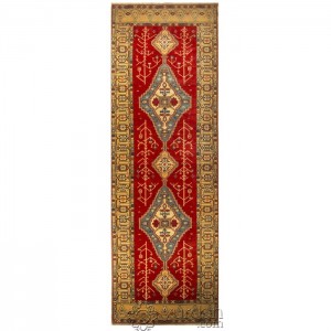 Turkish Carpet - Oushak Carpet - 3.3'X9.8'/1X3 Mt.