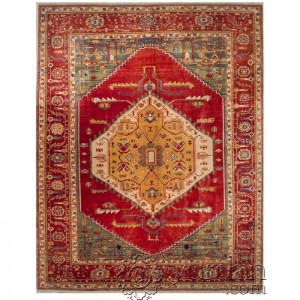 Turkish Carpet - Oushak Carpet - 9'X10.8'/2.7X3.3 Mt.