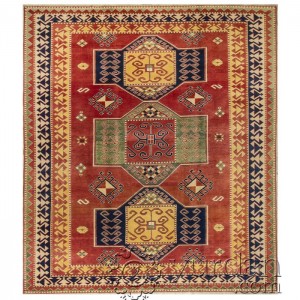 Kazak Carpet - 6.9'X8'/2.1X2.4 Mt.