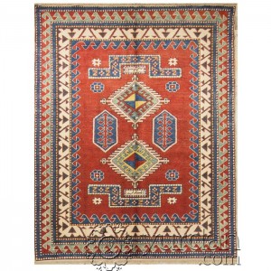 Kazak Carpet - 3.7'X4.7'/1.1X1.4 Mt.