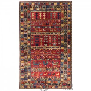 Kazak Carpet - 4.3'X7.4'/1.3X2.3 Mt.