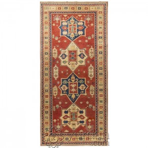 Kazak Carpet - 3.3'X7.1'/1X2.2 Mt.