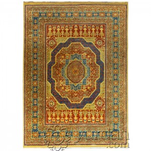 Mamluk Carpet - 6.6'X9.3'/2X2.8 Mt.