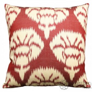 Silk Ikat Pillow Cover