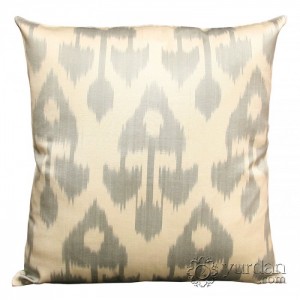 Silk Ikat Pillow Cover