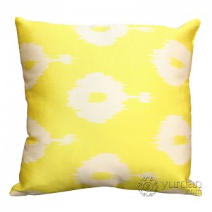 Silk Ikat Pillow Cover