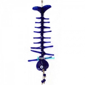 Turkish Evil Eye - Wall Decor - Fishbone