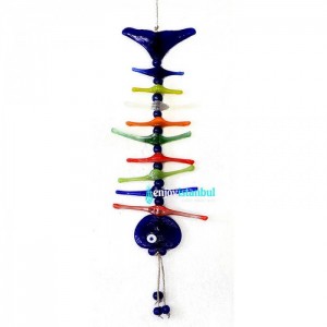 Turkish Evil Eye - Wall Decor - Fishbone