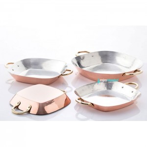 Copper Square Frying Pan