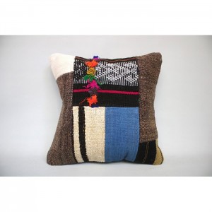 Kilim Pillow Cover (16''X16''-40X40cm)