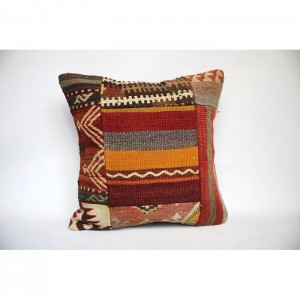 Kilim Pillow Cover (16''X16''-40X40cm)