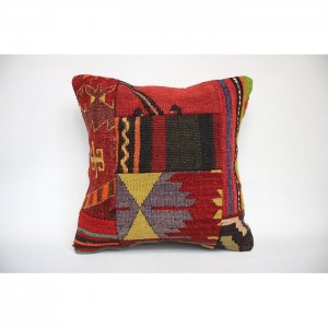 Kilim Pillow Cover (16''X16''-40X40cm)