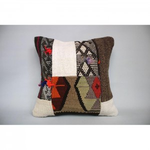 Kilim Pillow Cover (16''X16''-40X40cm)