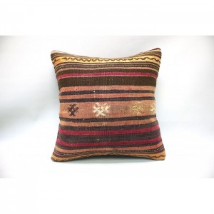 Kilim Pillow Cover (16''X16''-40X40cm)