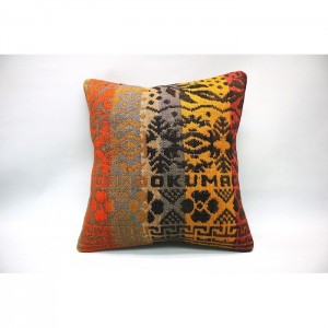 Kilim Pillow Cover (16''X16''-40X40cm)