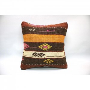 Kilim Pillow Cover (16''X16''-40X40cm)