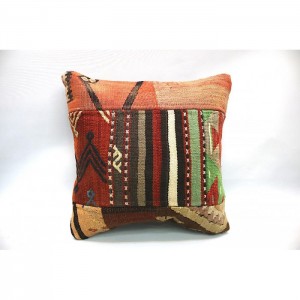 Kilim Pillow Cover (16''X16''-40X40cm)