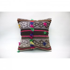 Kilim Pillow Cover (16''X16''-40X40cm)