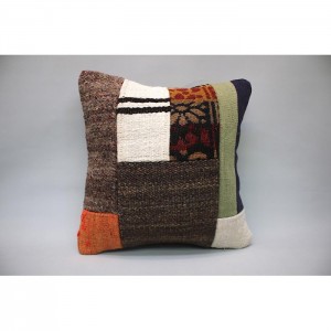 Kilim Pillow Cover (16''X16''-40X40cm)