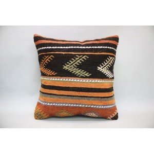 Kilim Pillow Cover (16''X16''-40X40cm)